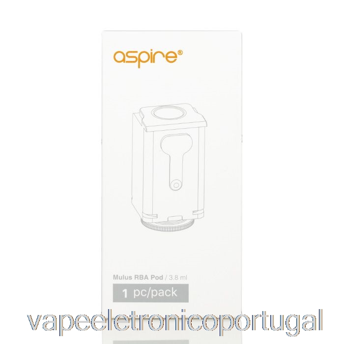 Vape Eletrônico Aspire Mulus Rba Pod E Bobina